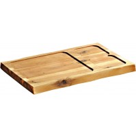Tagliere da portata acacia Kesper 38 x 24 x 2,5 cm legno FSC rettangolare